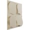 Ekena Millwork 19 5/8in. W x 19 5/8in. H Clover EnduraWall Decorative 3D Wall Panel Covers 2.67 Sq. Ft. WP20X20CVEPE - alternate 3
